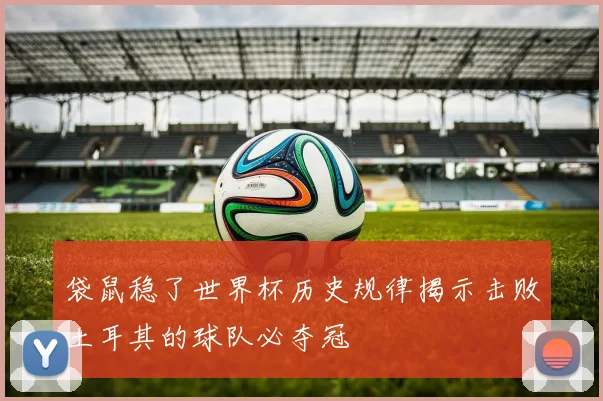 袋鼠稳了世界杯历史规律揭示击败土耳其的球队必夺冠